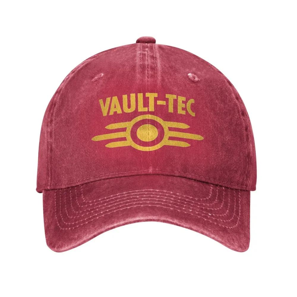 Vault Tec Logo Fallouted Game Sun Casquette de baseball Unisex-Adolescents Design Hip Hop Chapeau Ét