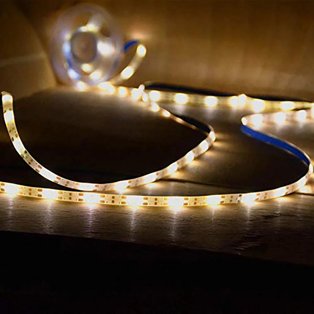Bande lumineuse solaire extérieure à LED, bande lumineuse étanche IP65, adaptée à la décoration de l