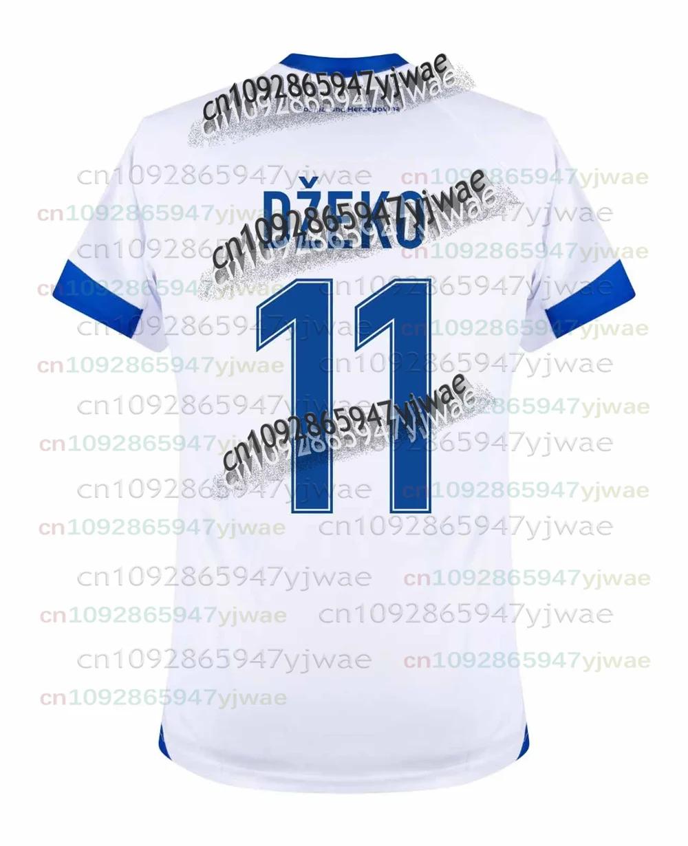Maillot de football Bosnie-Herzégovine 2025-2026 DZEKO 11 – T-shirt de football pour homme, maillot 
