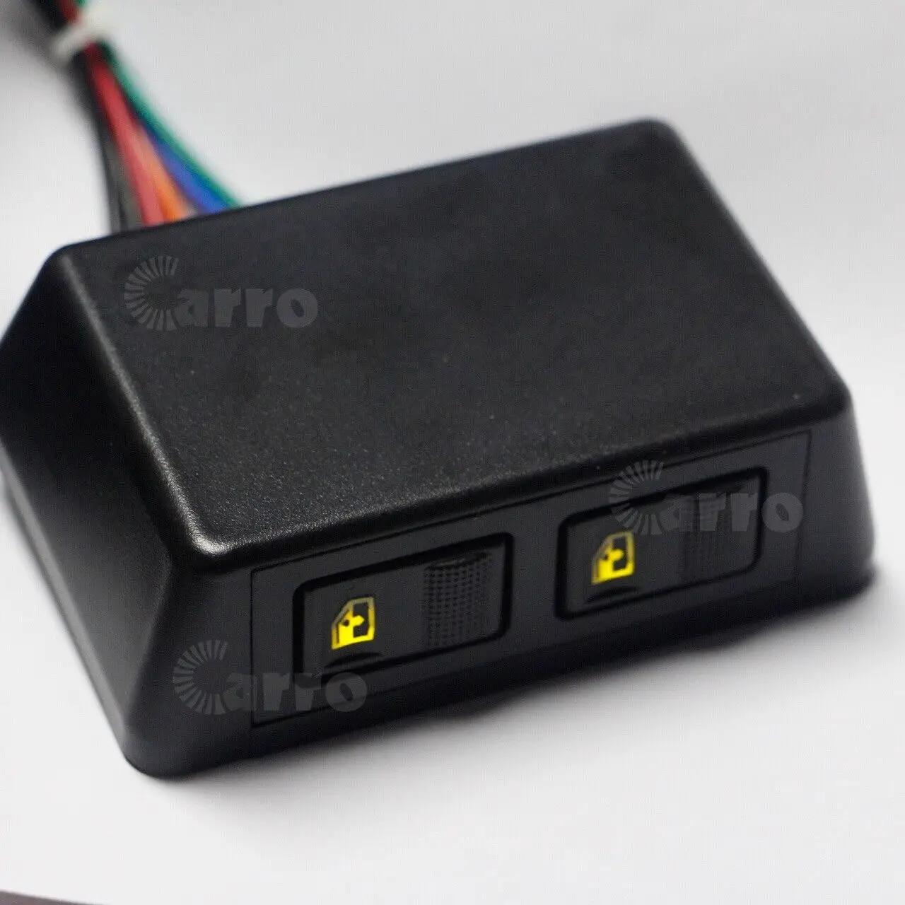 Kit universel de 3 interrupteurs à bascule, serrure de porte, fenêtres électriques 12V pour deux por