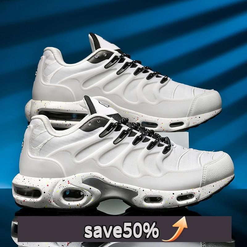 Chaussures de course à coussin d'air pour hommes, sports marathon, respirantes et légères, chaussure