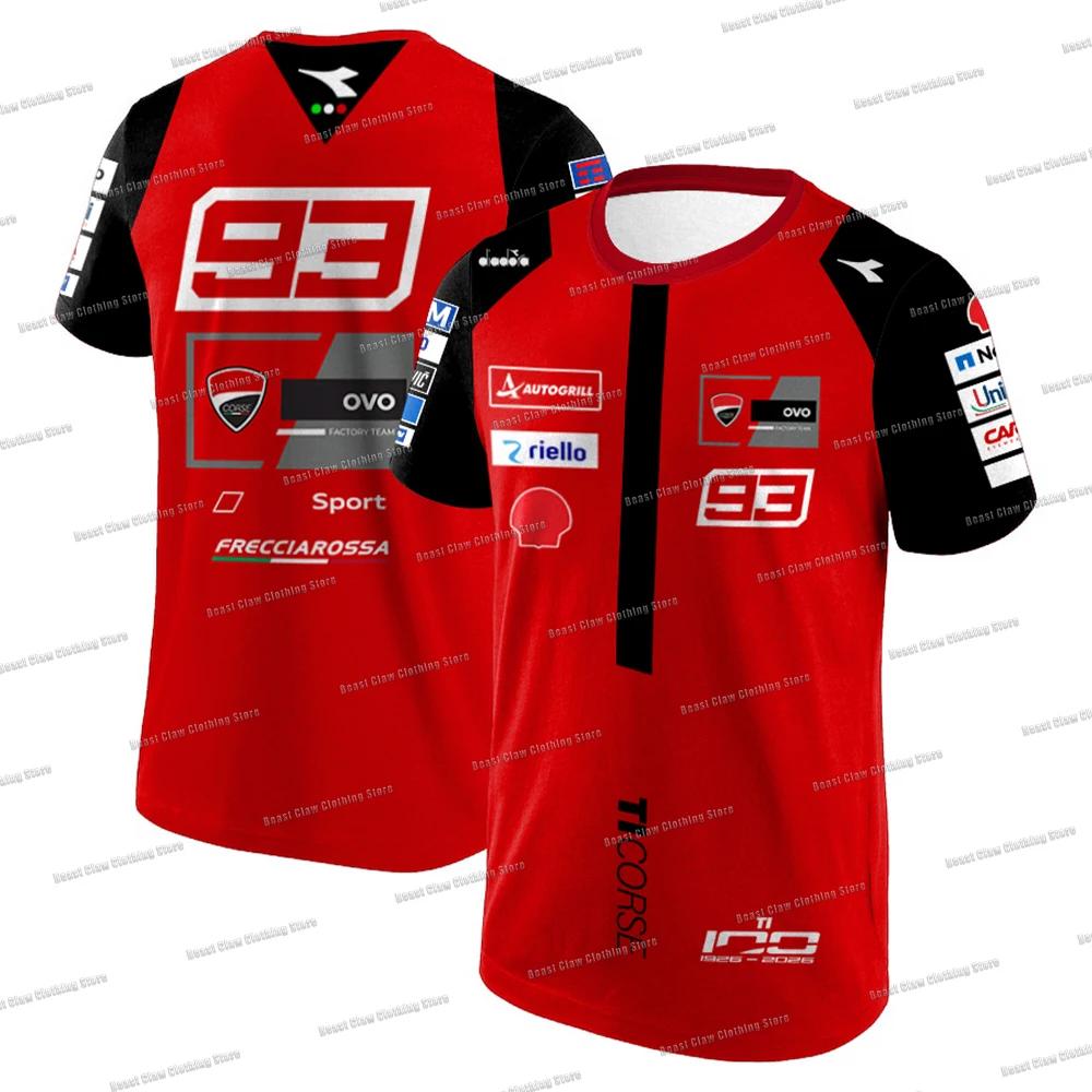 Nouveau T-shirt 2026 Francesco Bagnaia 63 Racing Team pour Hommes, Sport de Plein Air, Séchage Rapid