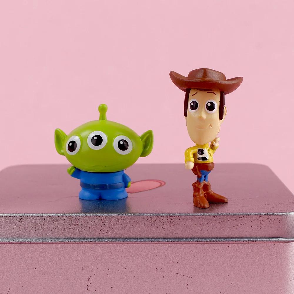 8 pièces Lot Anime Toy Story Mini figurine 4.5 cm Buzz Lightyear Woody ornements ornements de bureau