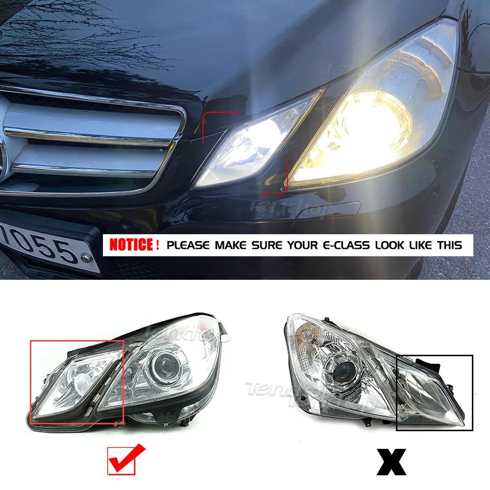 Xenon blanc LED Position de stationnement phares circuits imprimés lampe pour Mercedes Benz classe E