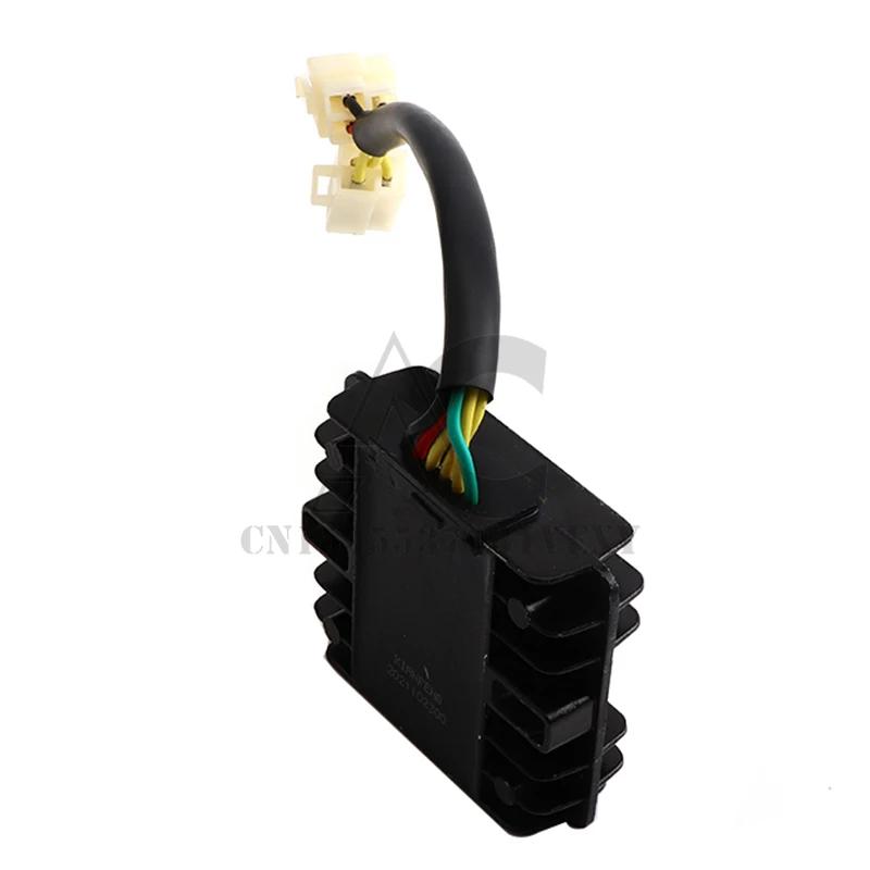 Redresseur Sochi Performance 12V, 6 Fils 6 Câbles DC, Tension Noire, pour Dean 6, 150cc, 200cc, 250c