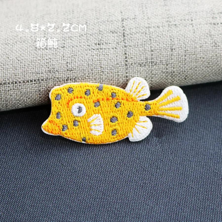 Autocollant brodé en forme de hérisson, Animal Rare, mignon, fer sur robe, veste, vêtements, Patch p