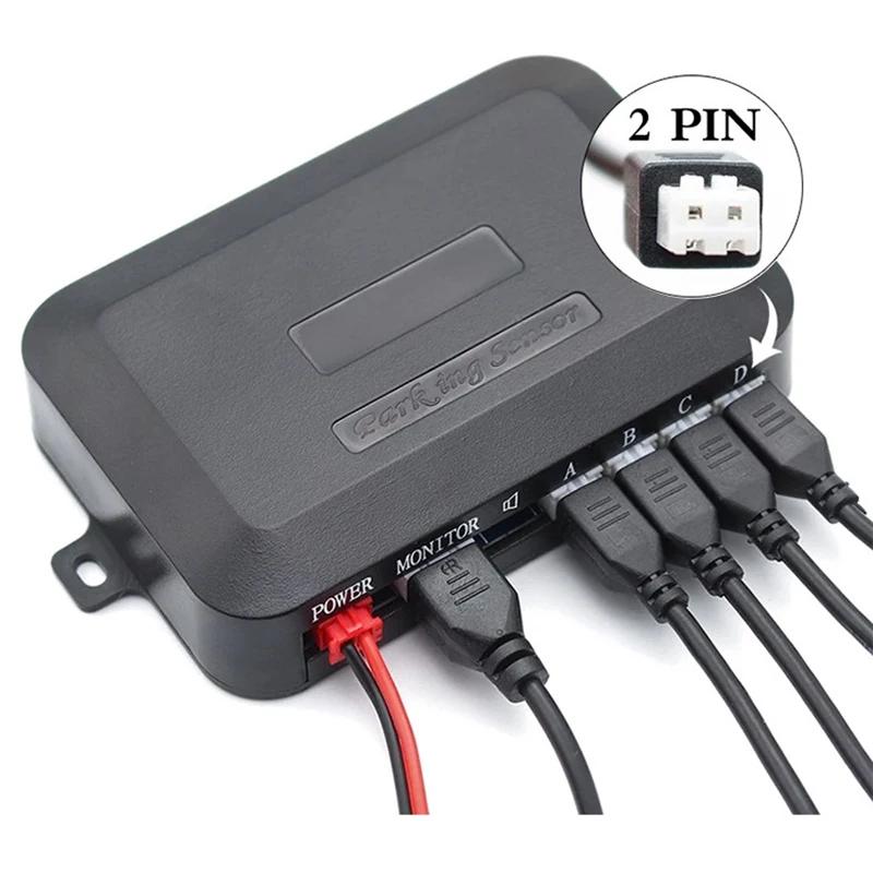 Kit de capteurs de stationnement pour voiture, écran LCD Parktronic, système de surveillance Radar d