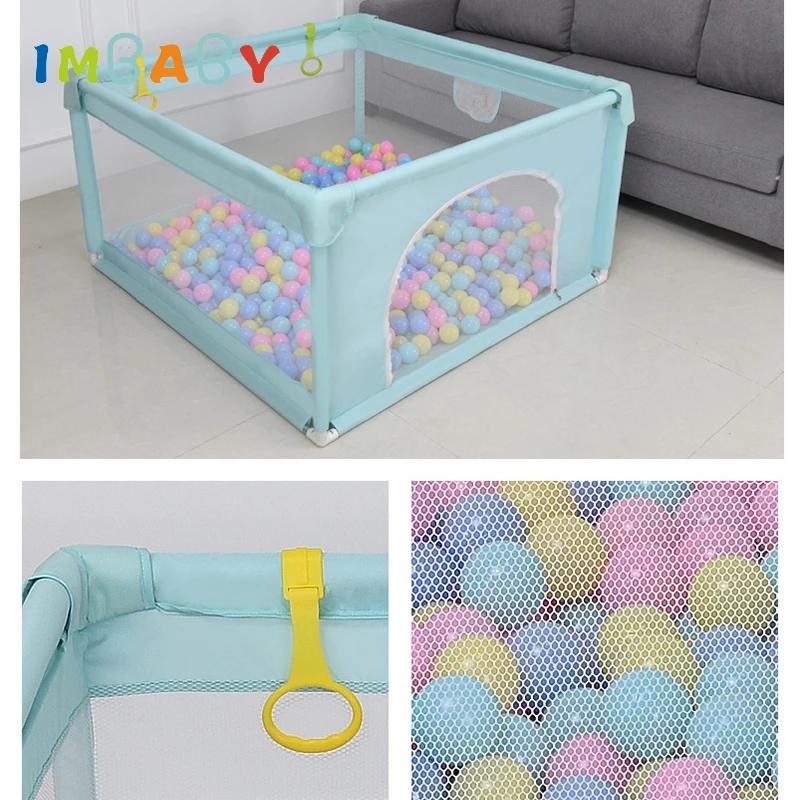 Parc 180x200 pour enfants, barrière de sécurité, clôture, aire de jeux pour tout-petits, éponge Anti