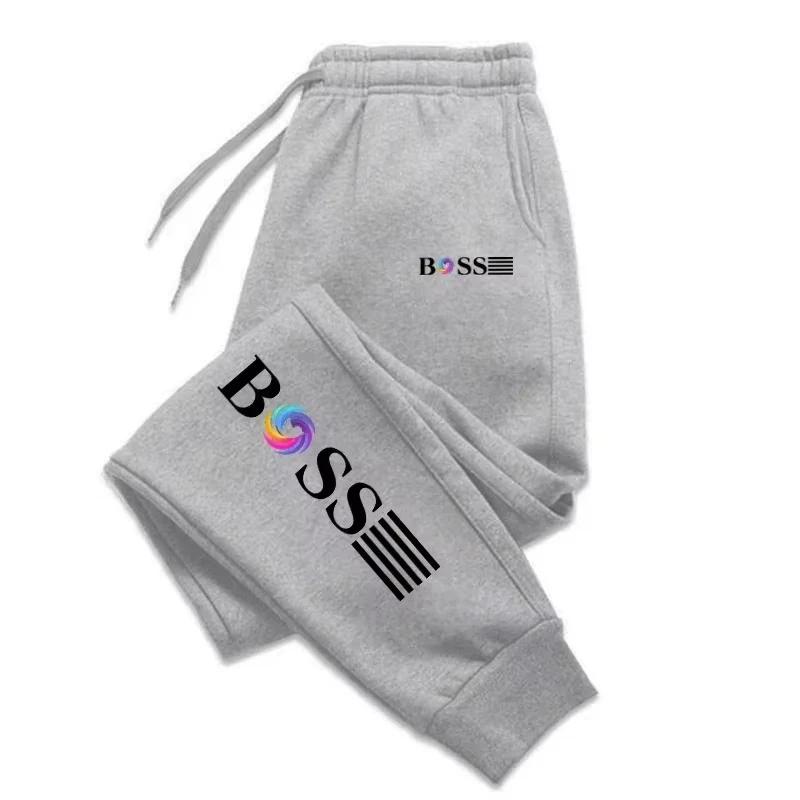 2025 nouveaux pantalons de sport à course lente pour hommes pour les loisirs quotidiens patron lettr