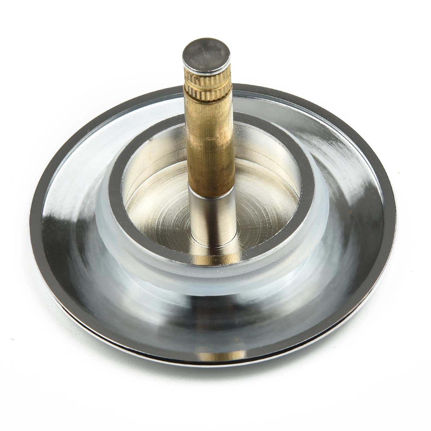 HOSink-Bouchon de Vidange Réglable pour Lavabo, Accessoire de 70mm, à Cliquer, avec Bouton Poussoir