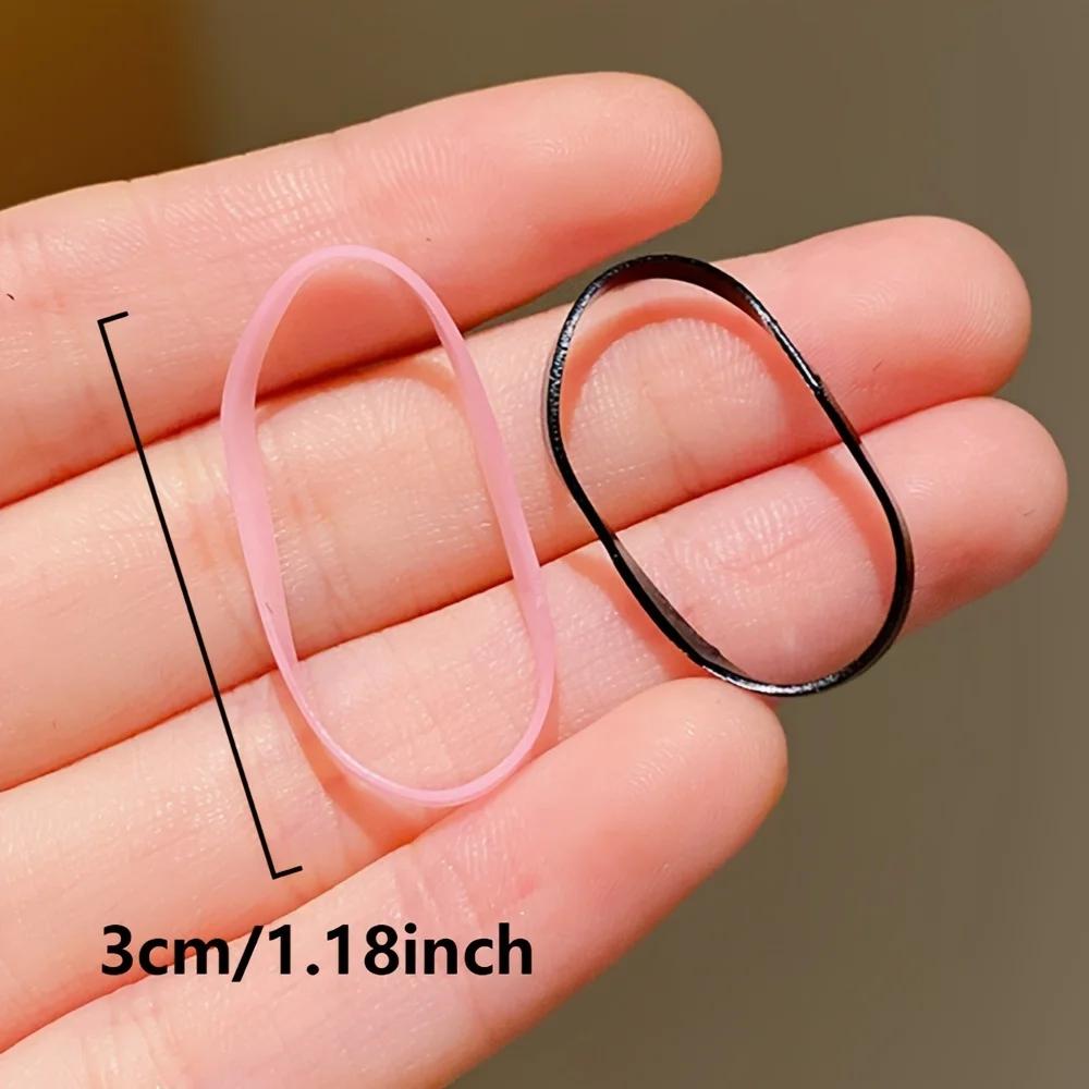 1000 petits élastiques jetables pour les petites filles pour attacher les cheveux avec des élastique