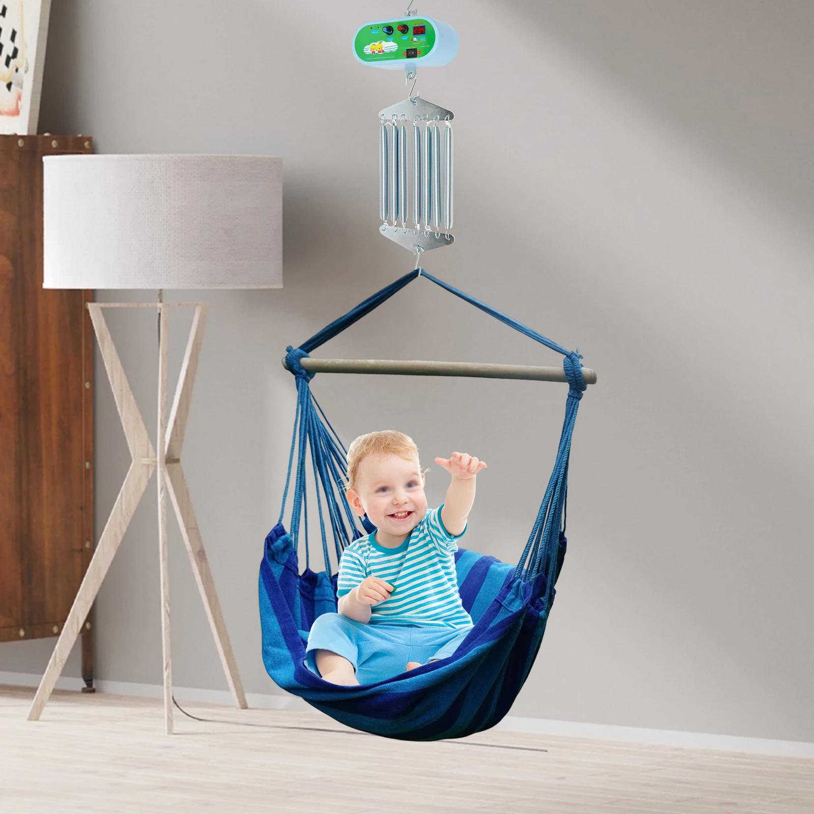 Contrôleur de balançoire pour bébé à 7 ressorts, berceau électrique, contrôle du berceau pour bébé, 