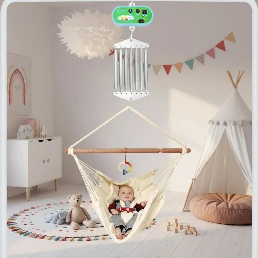 Contrôleur de balançoire pour bébé, moteur de balançoire suspendu pour bébé, minuterie électrique, b