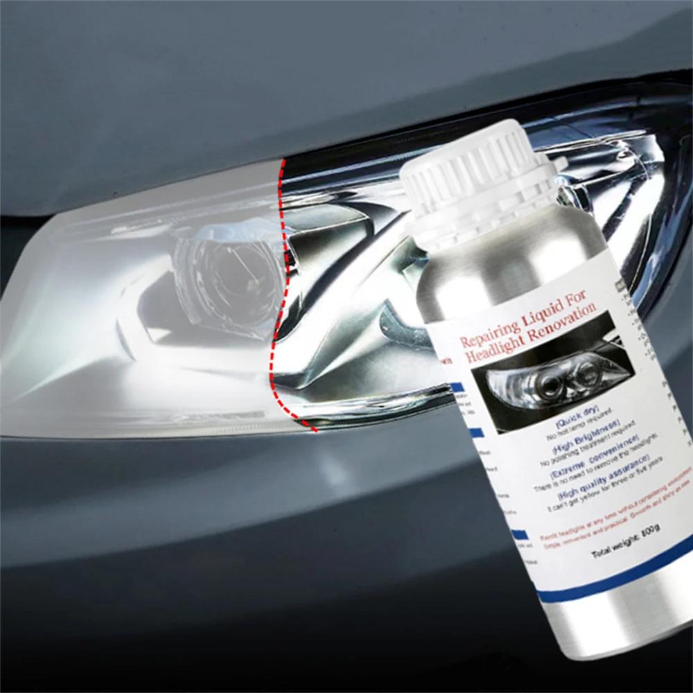 Polisseuse polymère liquide pour phares de voiture, 800ML, polissage, rénovation, outil de réparatio