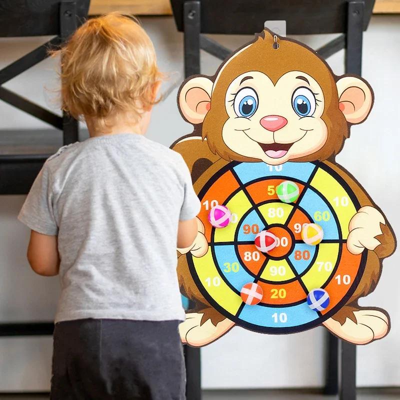 Jeux éducatifs jeu de fléchettes bébé jouet Stickey balle fléchette Sports d'intérieur enfant jeux M