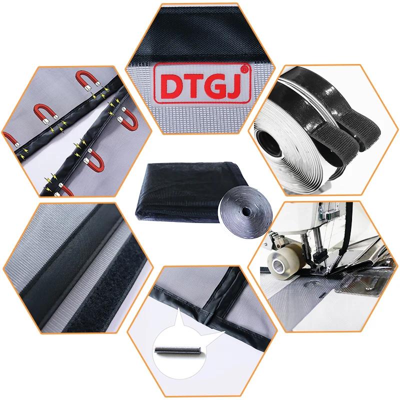 DTGJ – moustiquaire magnétique pour porte, rideau anti-insectes volants, fermeture automatique, mail