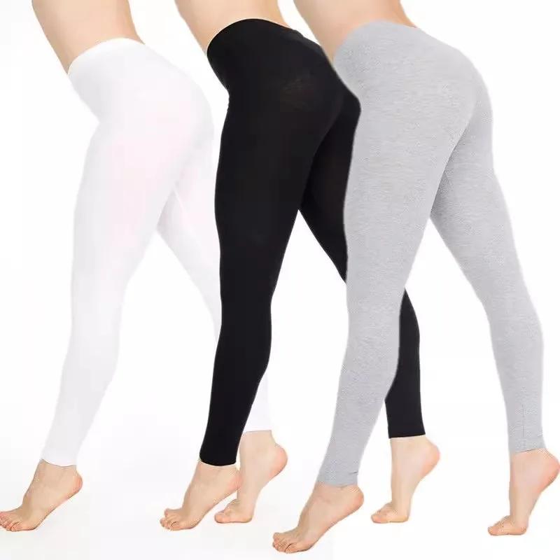 Femmes taille élastique Leggings décontractés grand Legging brillant Leggings très extensibles panta