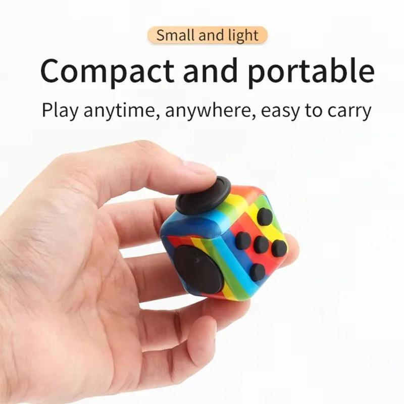 Fidget Cube anti-Stress main Spinner décompression jouet pour autisme tdah anxiété jouets sensoriels