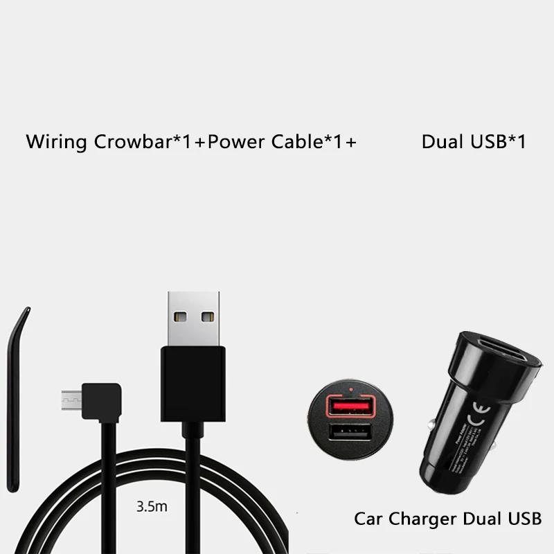 Câble de charge micro USB pour voiture, DVR, 70mai, 4K, A800S, A500S, 1S, D06, D07, D10, M300