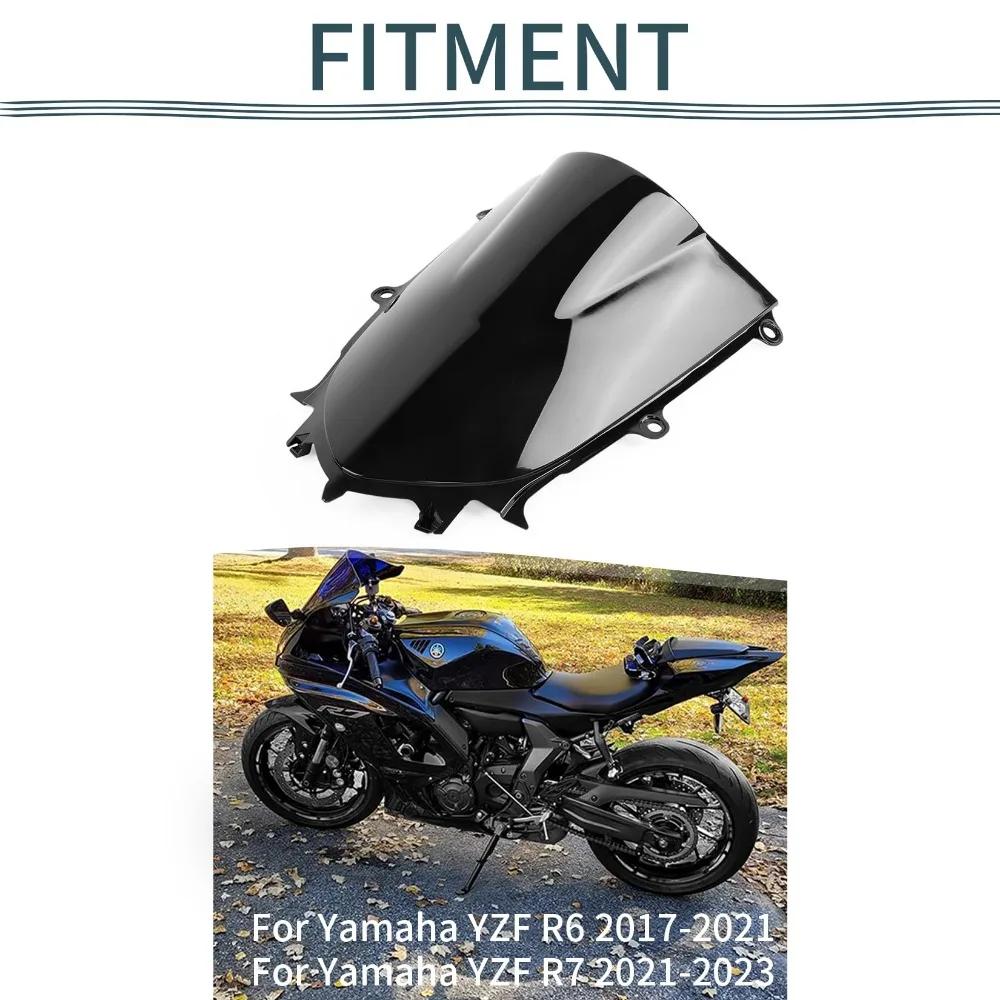 Pour Yamaha R6 yzfr6 2017-2023 yamaha R7 2024 2021-2023 r7 accessoires moto pare-brise avant pare-br