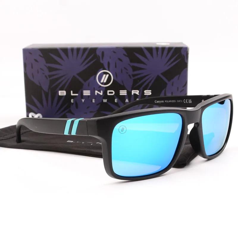 Mélangeur carré femmes hommes lunettes de soleil hommes lunettes UV polarisées Vintage mode carré ho