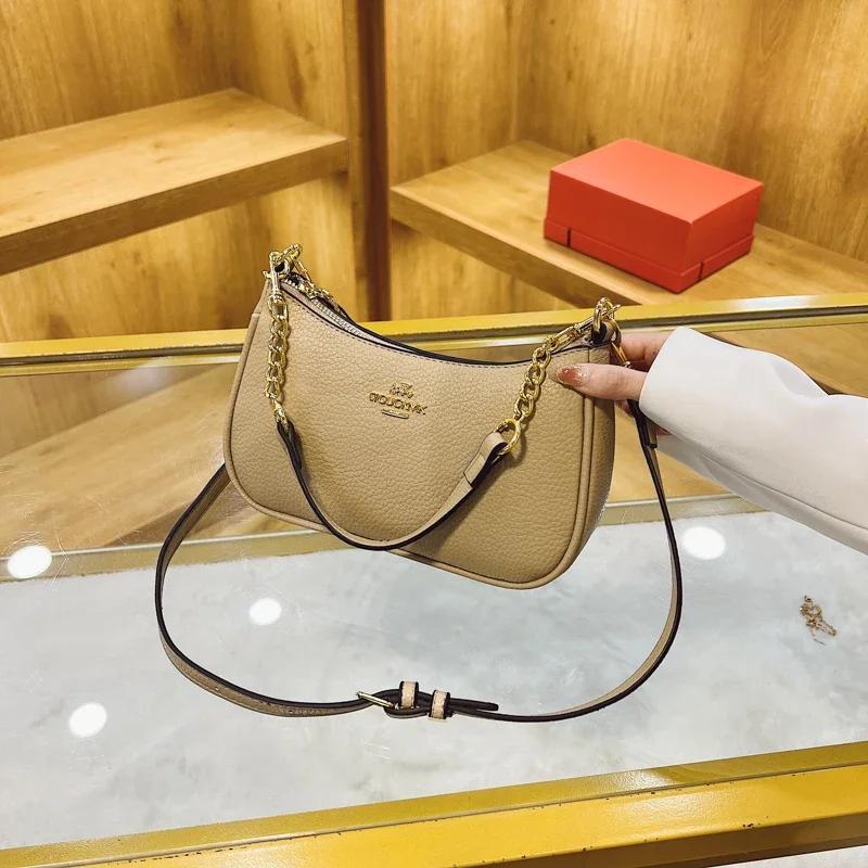 Sac à langer en cuir haut de gamme pour femmes, style classique, design parisien, décontracté, simpl