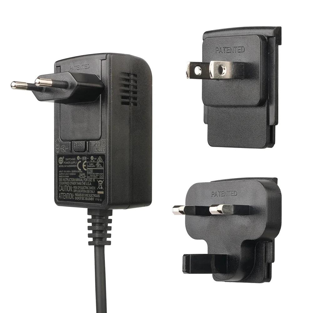 Adaptateur d'alimentation pour tondeuse à cheveux pour hommes, chargeur rapide, prise européenne et 