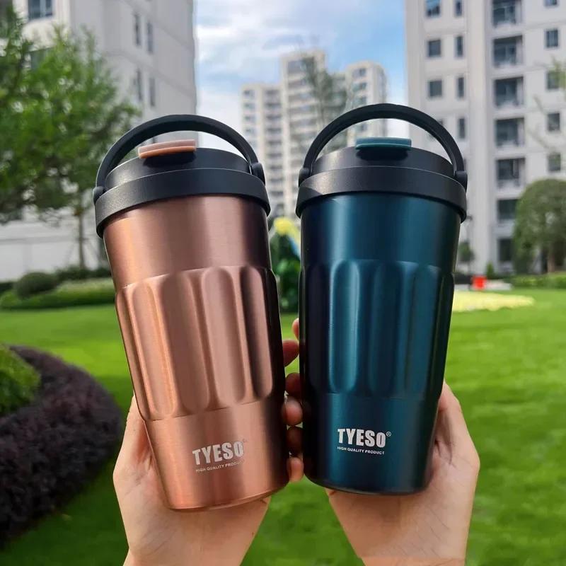 400 ml/500 ml TYESO flacons sous vide Thermos en acier inoxydable bouteilles d'eau tasse 304 Origina
