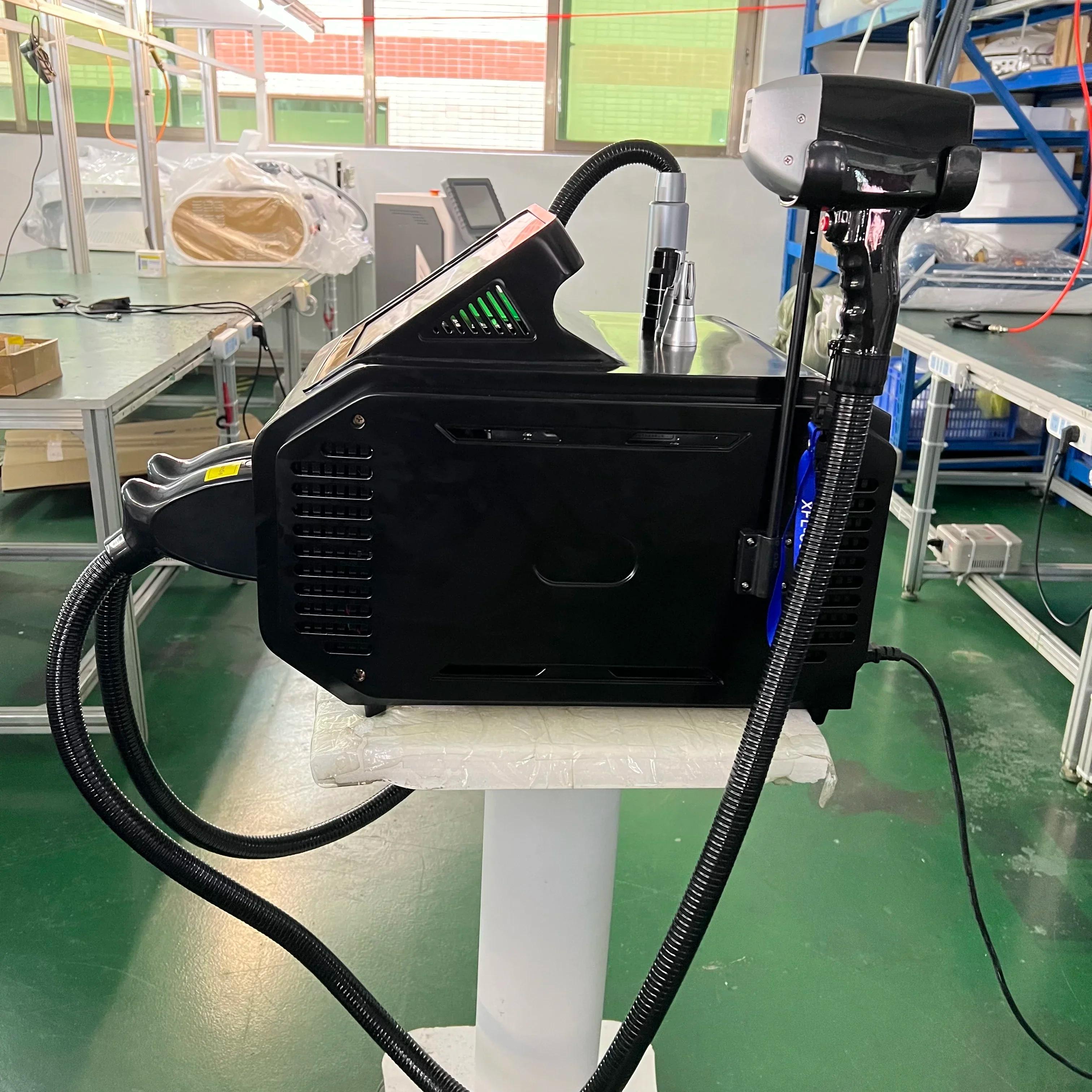Machine à épilation au laser diode 4000W Soprano Titanium Ice Platinum 755 808 1064nm 3 longueurs d'