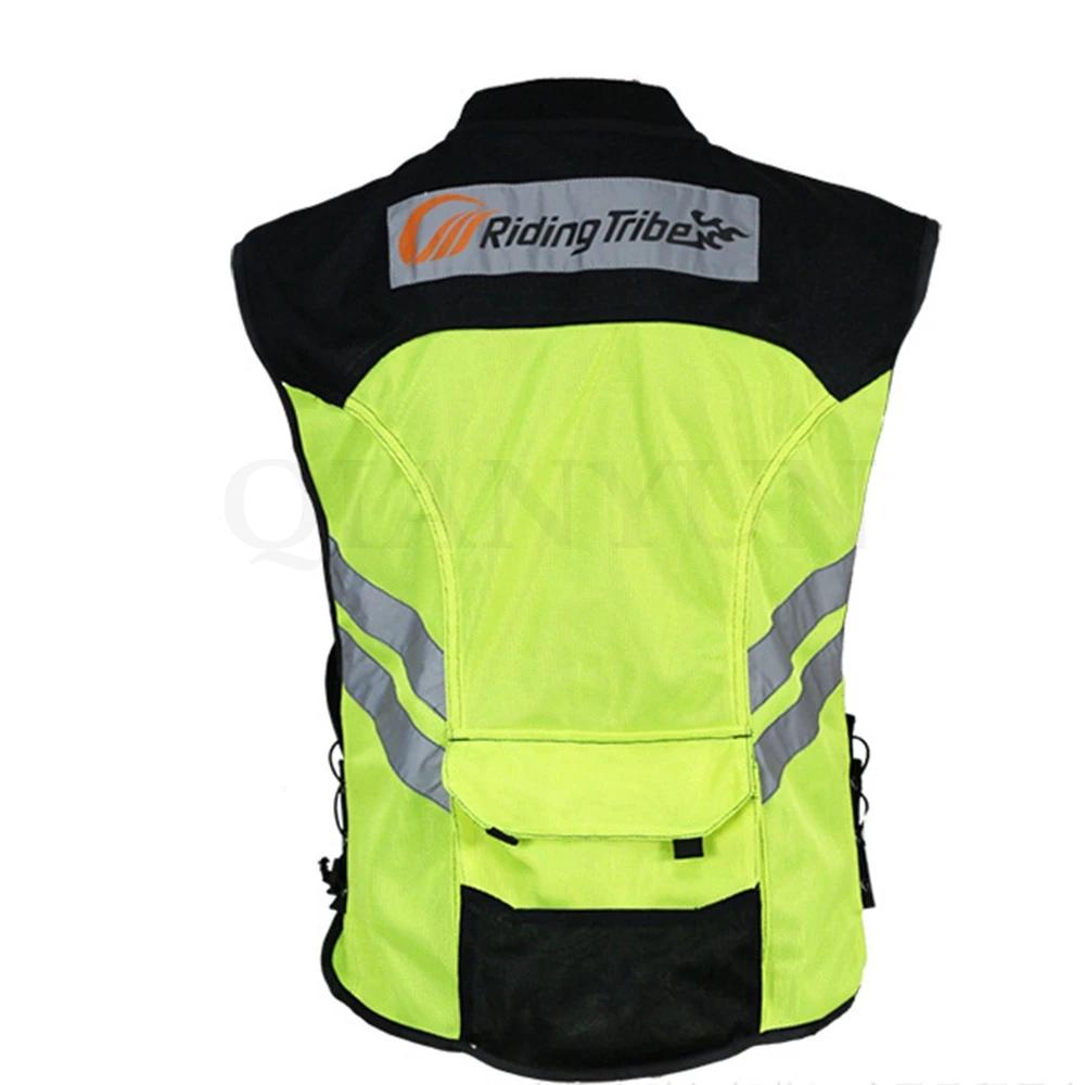 Veste réfléchissante pour Moto, gilet de sécurité pour Moto, vêtements d'avertissement, gilet haute