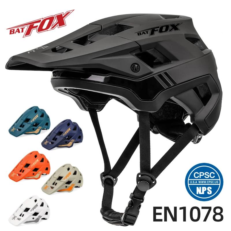 BATFOX-Casque VTT ultraléger pour homme et femme, pour vélo de route et de montagne, nouvelle collec