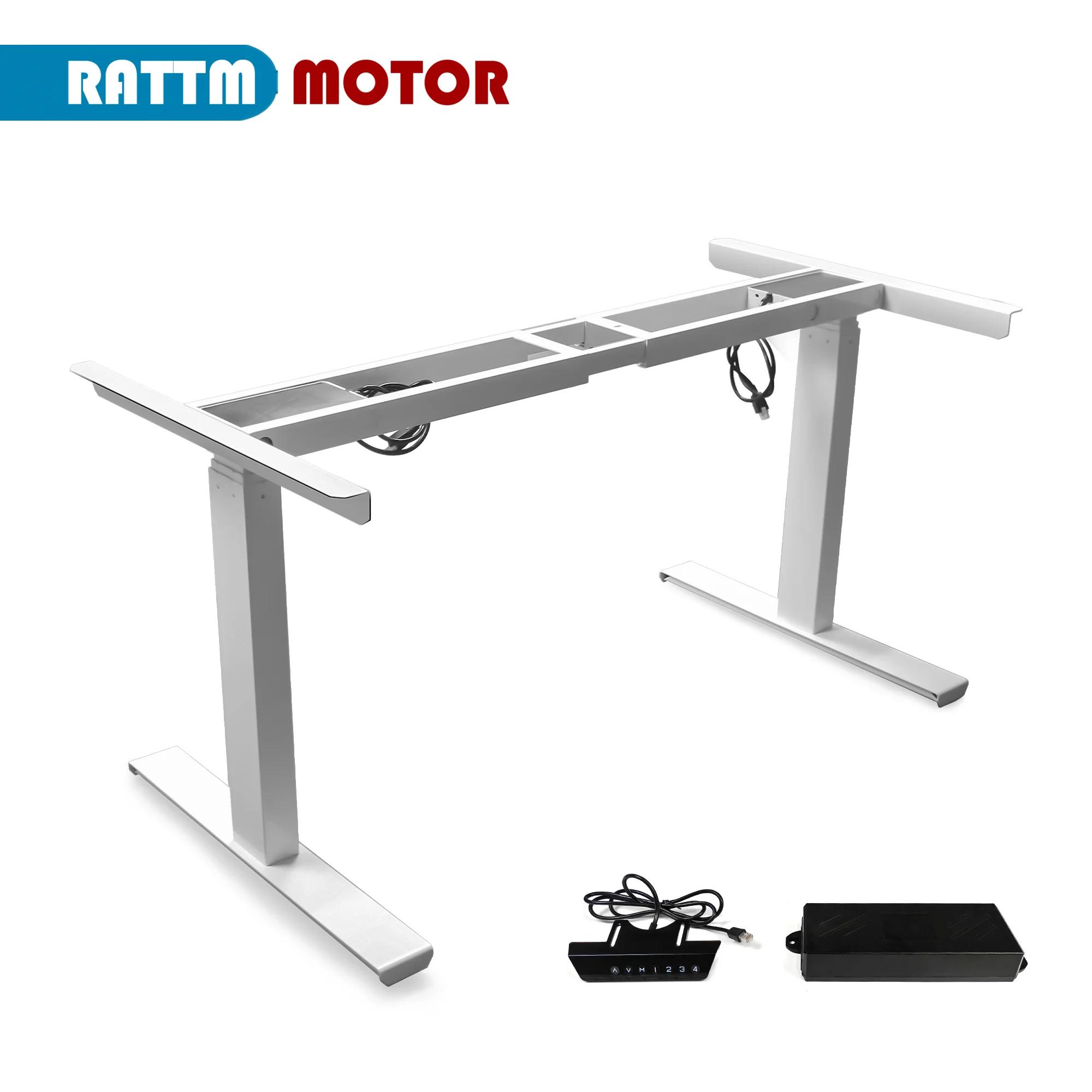 【Stock ue】MOTEUR RADTM Table élévatrice électrique à double moteur de deux pieds réglable en hauteur
