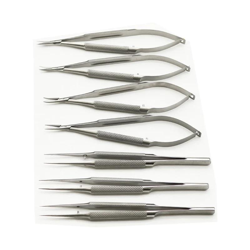 ODancing-Ensemble d'instruments microchirurgicaux pour la proporde la main, ciseaux cornéens, pinces