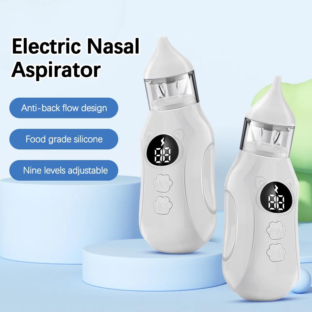 Aspirateur Nasal électrique pour bébé, ventouse de nez pour bébé et tout-petit, nettoyeur de nez Rec