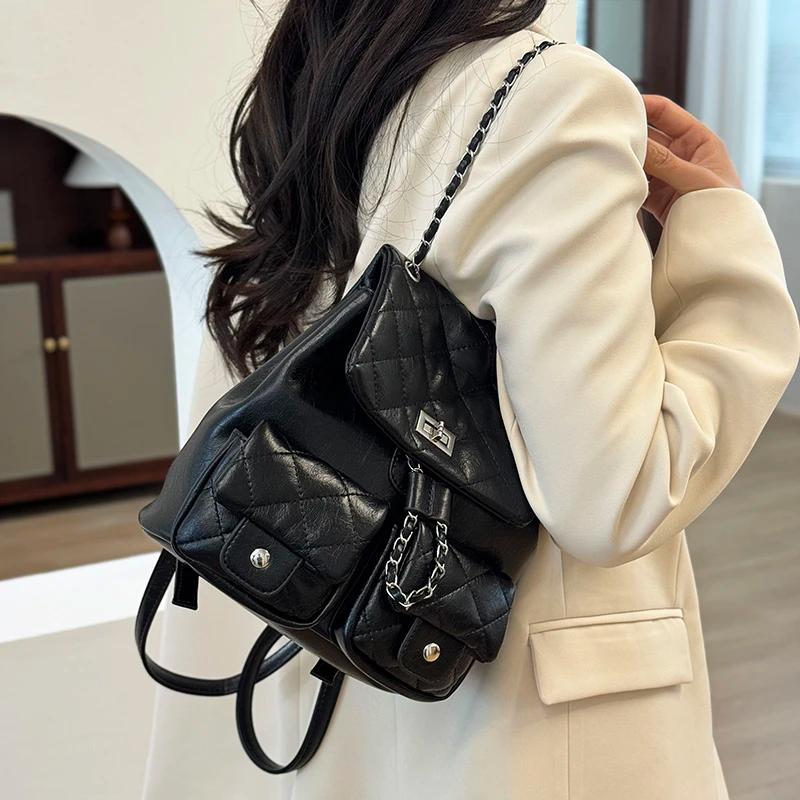 Sac à main pour femme classique populaire, cuir haut de gamme, élégant, style parisien, décontracté,