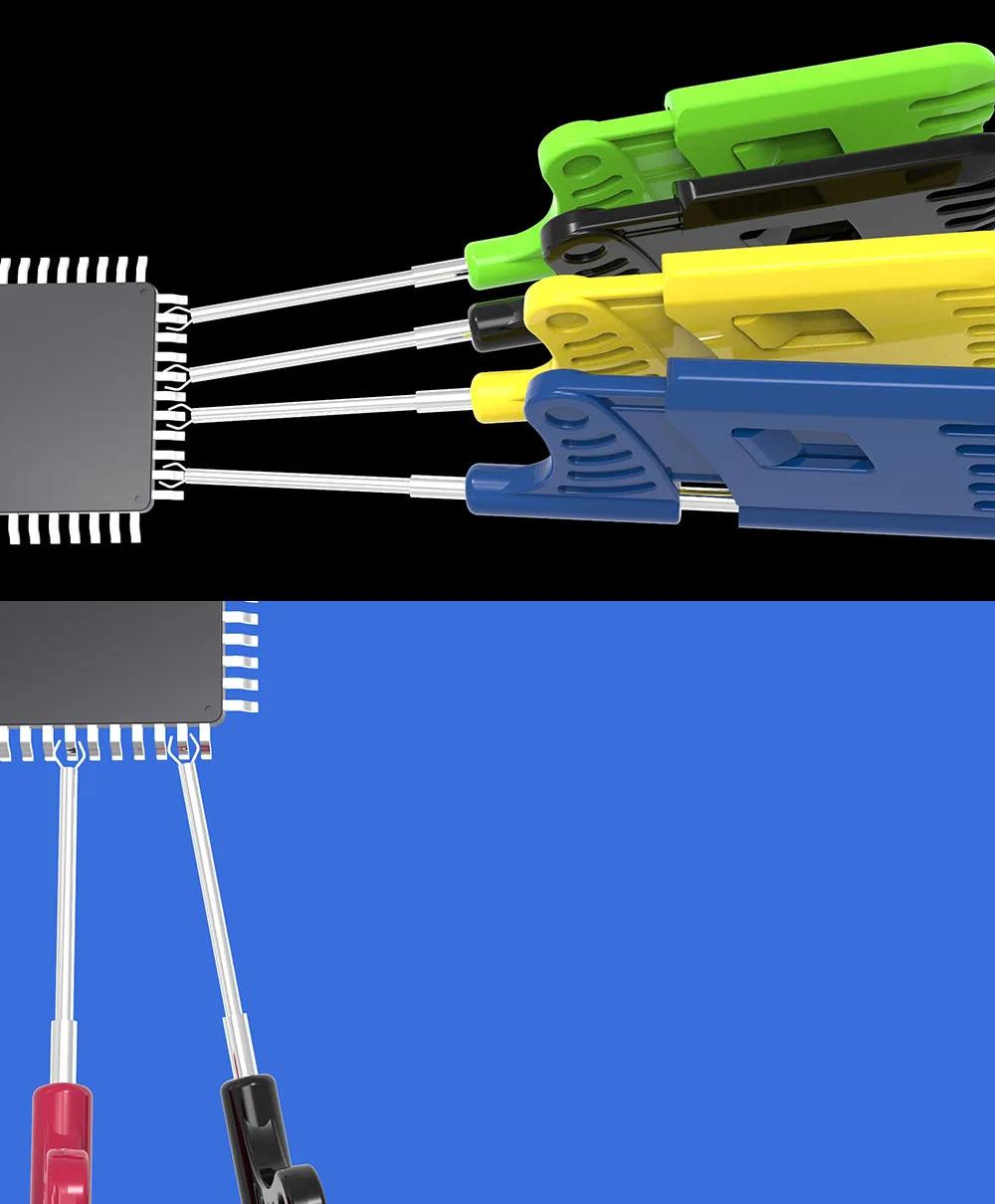 Pince universelle pour puce micro IC SOP SOIC TSSOP TSOP SSOP MSOP PLCC Qyen TQyen LQyen SMD IC, ana