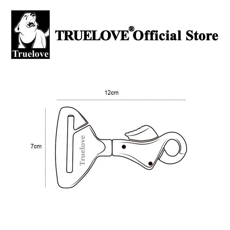 Truelove ceinture de sécurité de voiture boucle de sécurité collier ou harnais léger en alliage d'al