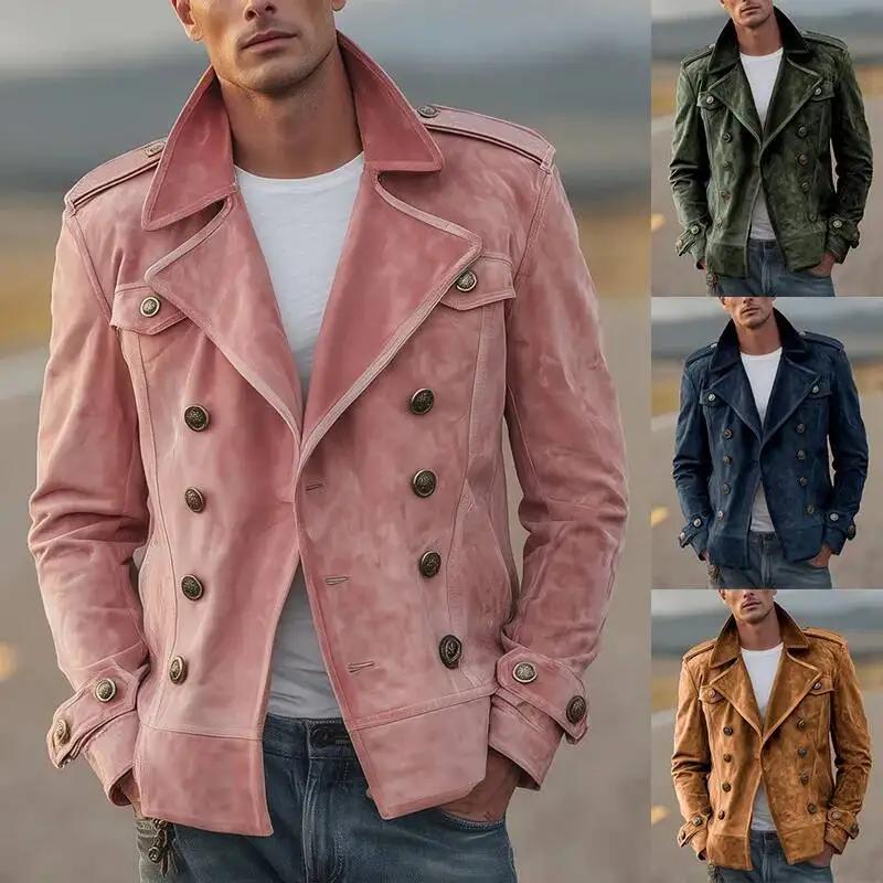 Nouvelle veste décontractée pour homme, mode automne/hiver 2026, style européen et américain