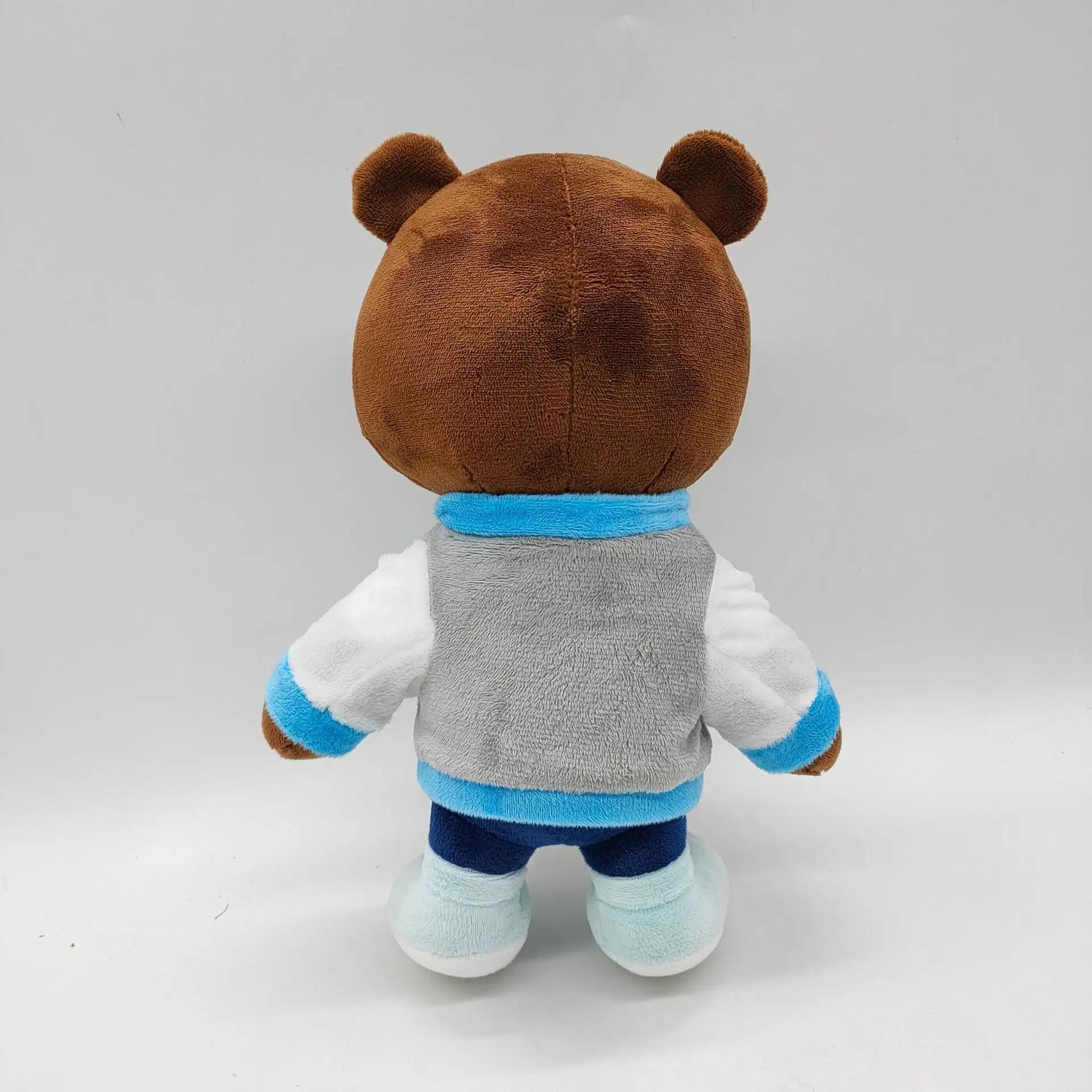 Ours en peluche Kanye abandonné Kawaii 26cm, jouets en peluche Kanye West pour remise de diplôme, pe