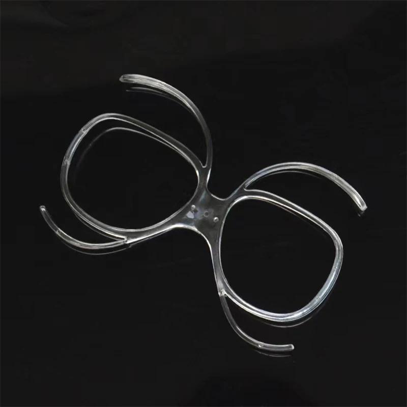 Lunettes de moto pliables, lunettes de Ski, cadre de myopie, insertion Rx, adaptateur optique Flexib