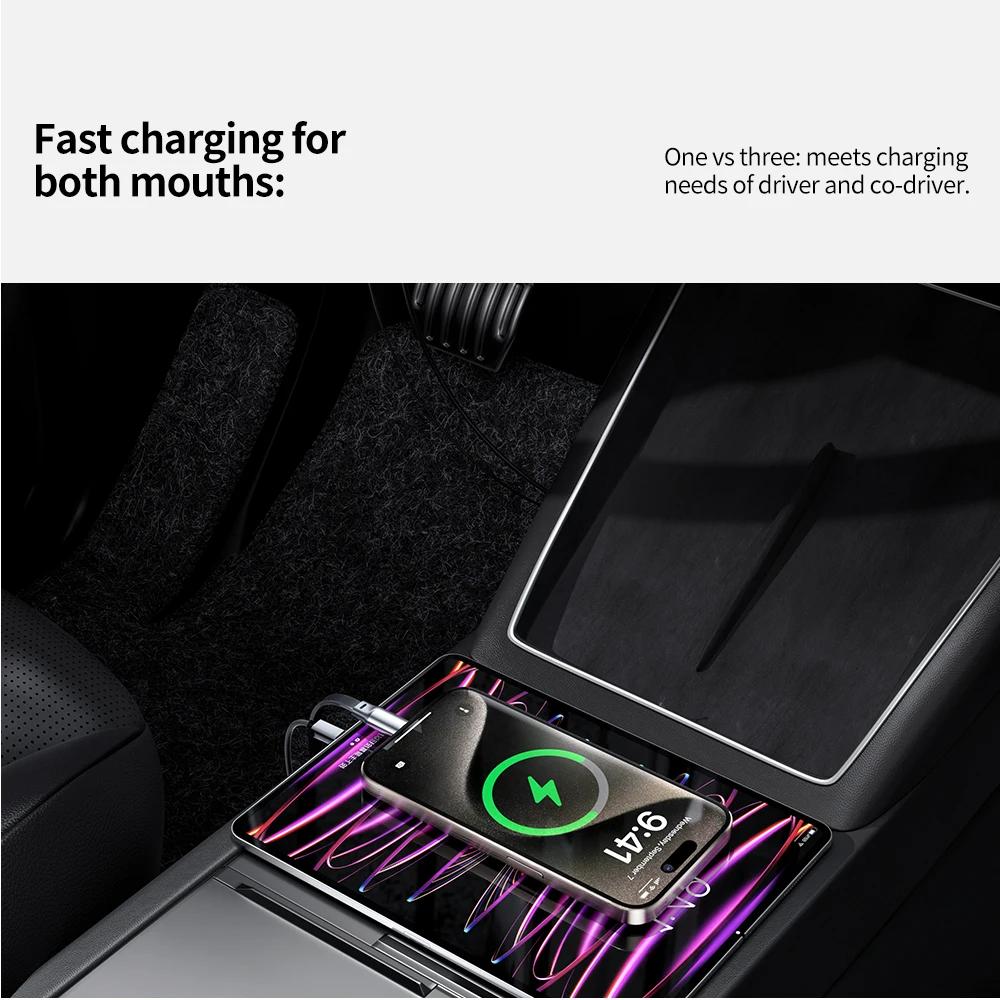 YZ pour Tesla modèle 3 Y YL X S Highland Juniper 2019-2026 adaptateur OBD charge pour Tesla Carobd2 