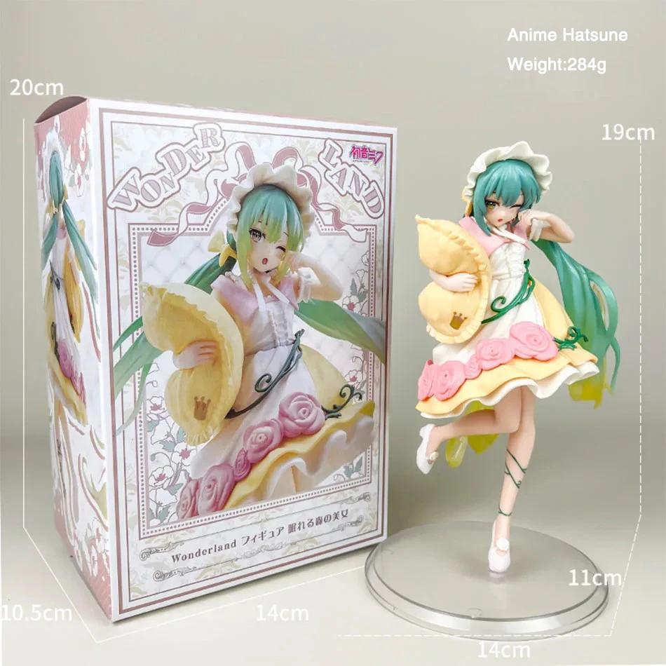Figurine de dessin animé Hatsune Miku X cannelle, miroir féerique, la belle au bois dormant, ornemen