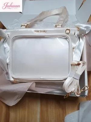 ItaBag – sacs sous les bras en Satin pour filles, élégants, avec rubans doux, sac à bandoulière avec