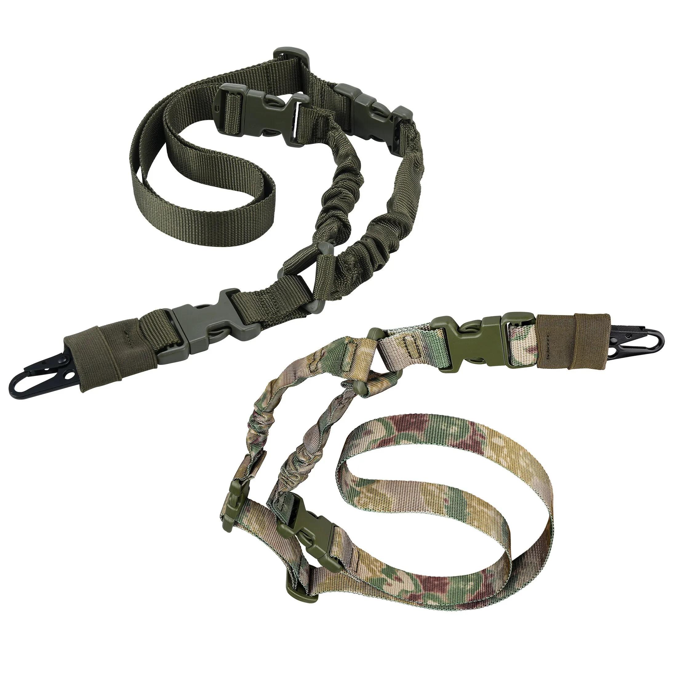Harnais tactique d'extérieur à Point unique, 1 pièce, corde pour pistolet tactique CS, corde de sécu