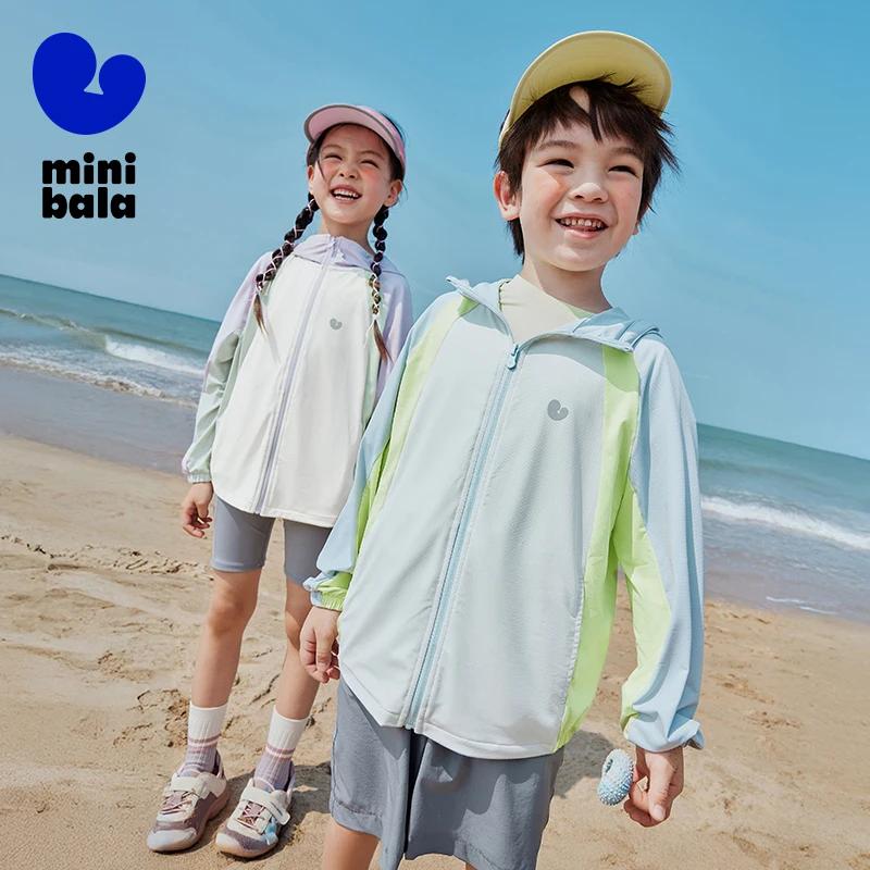Mini Bala garçons filles UPF50 + Cool Touch veste de Protection solaire léger été bébé vêtements d'e