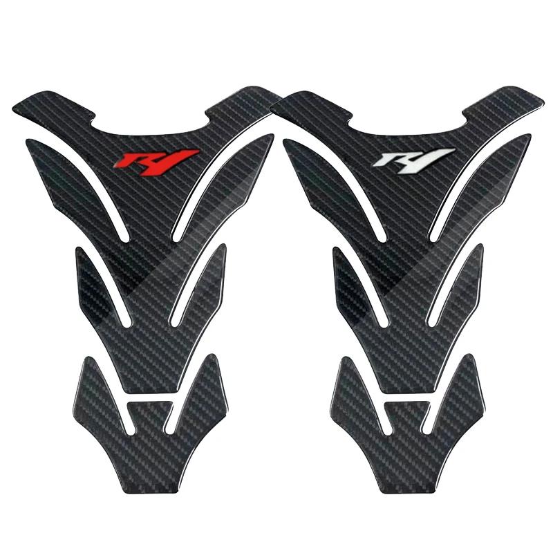 3D Moto Carburant précieux Bouchon Autocollant Pad Protecteur Supérieur Pince Décalque Pour Yamaha Y