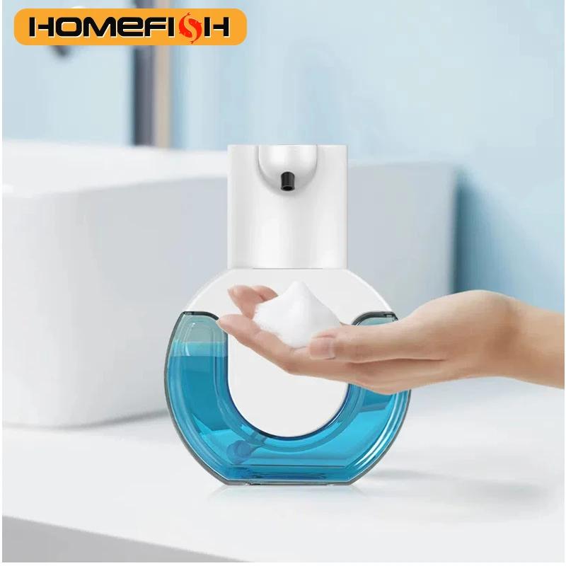 Distributeur de savon intelligent 420ml, capteur de mouvement sans contact, dispositif de lavage des