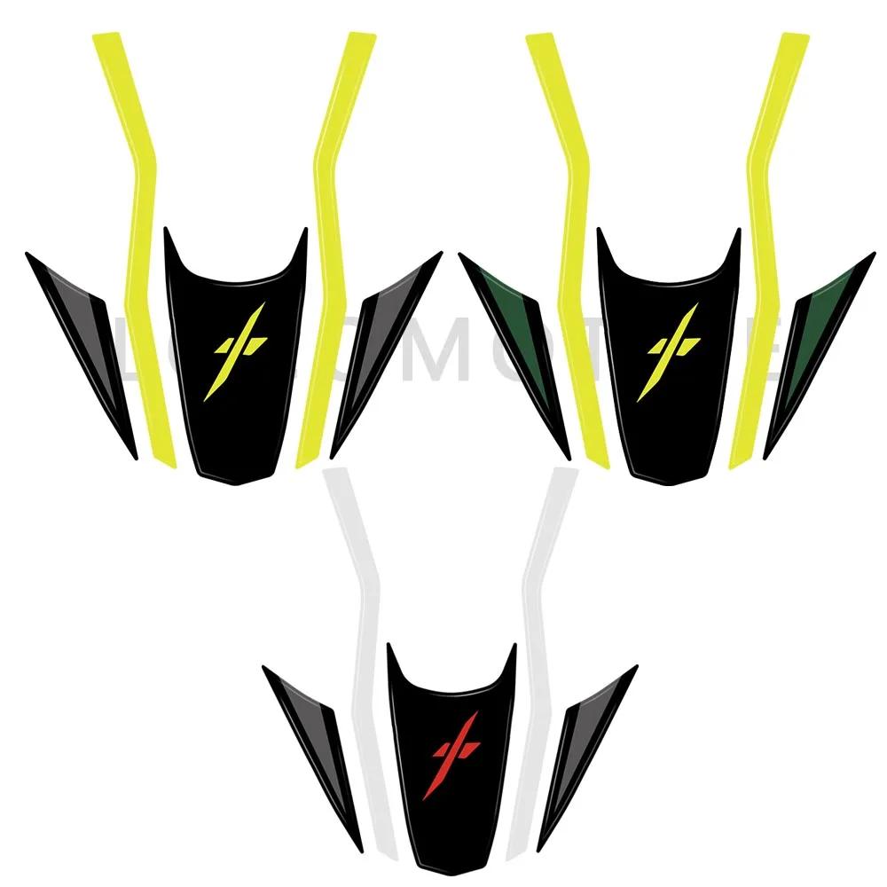 Kit d'autocollants 3D en Gel époxy, accessoires de moto pour Benelli TRK 702 TRK 702X 2023, autocoll