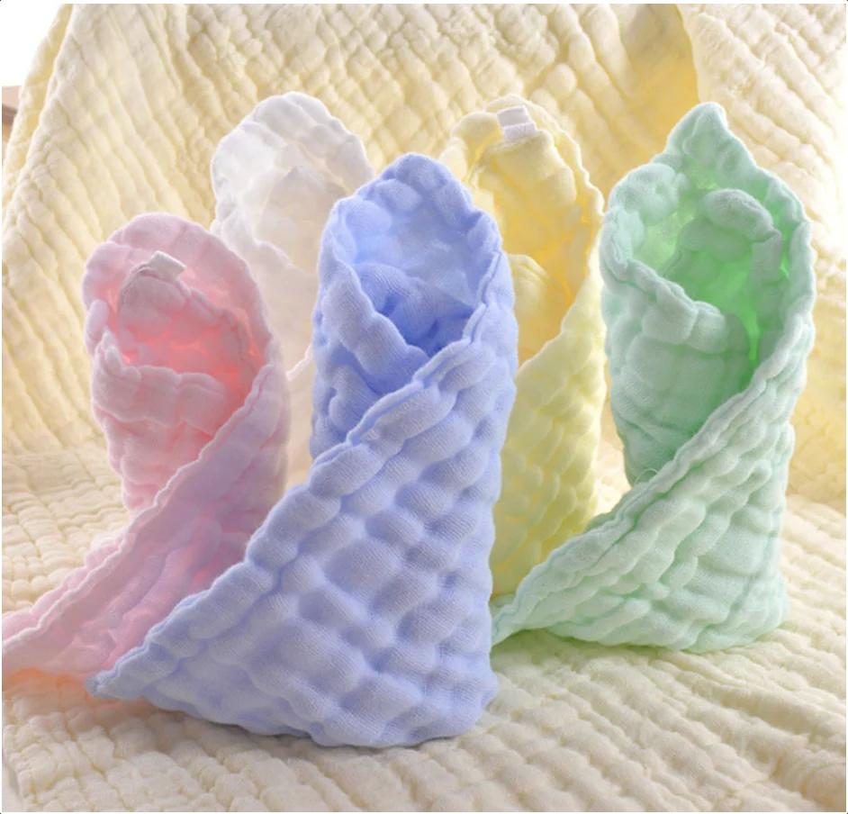 Lingettes bébé coton naturel 5 pièces - Soins doux visage et corps pour peaux sensibles nouveau-nés