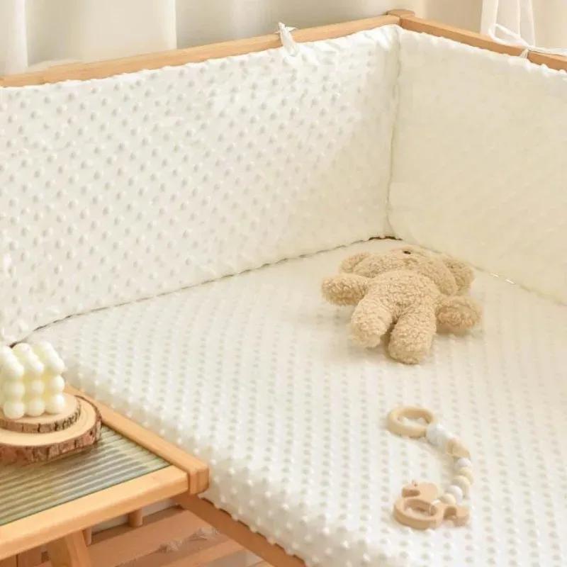 Garde-corps épais pour berceau, Protection pour chambre de bébé, couleur unie, clôture de berceau, P